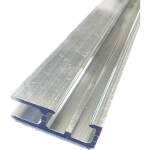 Rückrahmen Profil für Schilder und Bilder Wandbefestigung 90 Grad Zuschnitt für einfache Steckwinkel-Verbindungen