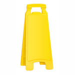 Warnaufsteller Rubbermaid 67 mit 2-seitiger Beschriftung (schwarz), individuell nach Angabe