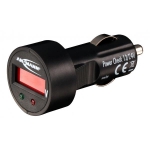 ANSMANN KFZ-Powercheck 12/24V zur Überprüfung der Batteriespannung von 12V und 24V Batterien