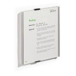 Durable Info Sign Infotafel A4 mit bruchsicherer Acrylglasabdeckung und zwei Verschlussclips