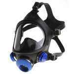 Ekastu Atemschutzmaske C 607/Selecta Vollmaske aus EPDM mit Rundgewindeanschluss