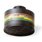 Atemschutz Mehrbereichsfilter EKASTU Mehrbereichsfilter DIRIN 230 A2 B2 E2 K1