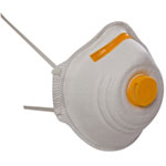 Ekastu Atemschutzmaske Mandil FFP1 Partikelmaske mit Ausatemventil