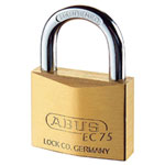 Sicherheitsschlösser ABUS Messingschloss 75/40,