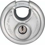 Sicherheitsschlösser ABUS DISKUS 26/70 gleichschließend, außen u. innen Edelstahl