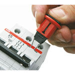 Verriegelungssystem Brady Mini Schutzschalter-Verriegelung