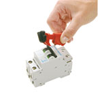 Verriegelungssystem Brady Mini Schutzschalter-Verriegelung