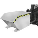 Stapler-Anbaugeräte  Spänebehälter SGU 50, mit Ablasshahn