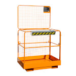 Stapler-Anbaugeräte  Sicherheitskorb SIKO aus stabiler Rohrkonstruktion