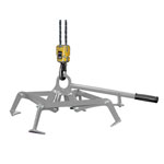 Stapler-Anbaugeräte  Fassgreifer 4P-D220, mit 4-Punkt-Spannsystem