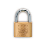 Sicherheitsschlösser Burg Wächter Boccia Messing-Zylinder-Vorhangschloss, rostfrei,