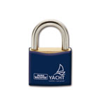 Sicherheitsschlösser Burg Wächter Yacht Messing-Zylinder-Vorhangschloss, Seewasserfest,