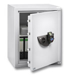 Burg Wächter Office 112 E Tresor mit Elektronikschloss und Fingerscan mit Widerstandsgrad I