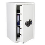 Burg Wächter Office 114 E 300 Tresor mit Elektronikschloss und Fingerscan mit Widerstandsgrad I
