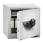 Burg Wächter Office 121 E Tresor mit Elektronikschloss und Fingerscan mit Widerstandsgrad II