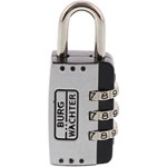 Burg Wächter Zahlen-Vorhangschloss Combi Lock 72 Bügel und Korpus verchromt