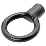 Absperrpfosten Zubehör Kettenöse, pulverbeschichtet