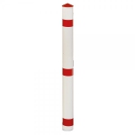 Absperrpfosten Funktionssperrpfosten Befestigung: Pfosten mit Bodenhalterung, Dreikantschloss,