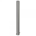 Absperrpfosten Edelstahlabsperrpfosten, Rundkopf