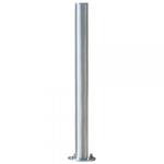 Absperrpfosten Edelstahlsperrpfosten, Flachkopf