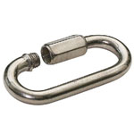 Absperrpfosten Zubehör Verbindungsglied aus Stahl, verzinkt