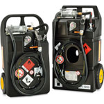 CEMO Kraftstofftrolley Ex0* 95 Liter, mit Handpumpe explosionsunterdrückender Einsatz,