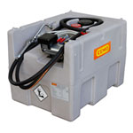CEMO Schmierstoff Mobil Easy 200 Liter, mit Elektropumpe, flexibler Transport und Befüllung von Schmierstoffen,