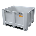 CEMO Logistikbox, Logistikbox 610 Liter, mit 3 Kufen,
