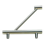 Fahnenschildhalterung hochwertige Edelstahlhalterung