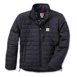 Carhartt lightweight Gilliam gesteppte Jacke schwarz wasserabweisend, mit einer Brust- und Außentaschen