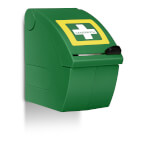 Cederroth Soft Foam Dispenser, gefüllt Spender gefüllt mit blauer Soft Foam Schaumbandage 6 cm x 4,5 m