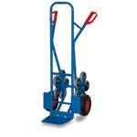 VARIOfit® Sackkarre Treppenkarre mit 2 fünfarmigen Radsternen,