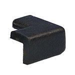 Knuffi Eckschutzprofil Verbindungselement Typ E, 2-schenkelig, schwarz