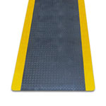 Bodenbeläge Arbeitsplatzmatten m2-Anti-Ermüdungsmatte, zweilagig, rutschhemmende Rückseite,