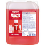 Dr. Schnell Milizid citro Sanitärreiniger und Kalklöser entfernt Urinstein, Hautfett, Kalk, Kesselstein und Zementschleier