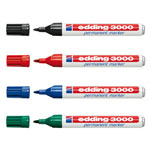 Edding 3000 permanent marker mit Rundspitze, permanente und wasserfeste Tinte,