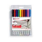 Edding 89 Office Einwegfineliner Set mit metallgefasster Kunststoffspitze