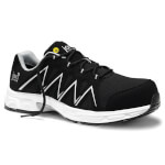 Jori Sicherheitshalbschuh Speedy schwarz weiß ESD S1P Kunststoffkappe, atmungsaktives Textilfutter, sportlicher look