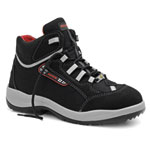 Elten Sicherheitsschuhe MAJA Mid ESD S2 Damen Sicherheitsschnürstiefel, mit Stahlkappe und PU/PU-Sohle