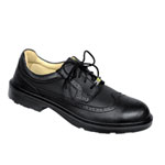 Sicherheitsschuhe Fußschutz ESD S2  ELTEN OFFICER Halbschuh, schwarz, ESD-fähige Brandsohle,