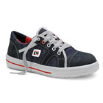 Sicherheitsschuhe Fußschutz ESD S2, Damen ELTEN L10 SENSATION Lady Halbschuh, Jeans-Optik,