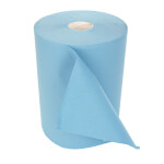 Franz Mensch HygoClean Putzpapiere 2-lagig blau Recyclingpapier 38 x 35 cm