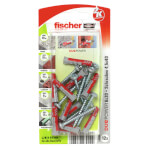 fischer Dübel DuoPower 6 x 30 S PH 2-Komponenten-Dübel universell mit Schrauben