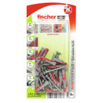 fischer Dübel DuoPower 5 x 25 S 2-Komponenten-Dübel universell mit Schrauben