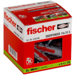 fischer Dübel DuoPower 14 x 70 S 2-Komponenten-Dübel universell mit Schrauben