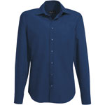 Hemden Businesshemden HAKRO Business-Hemd Tailored Fit, Langarm, marineblau,