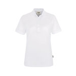 Hakro Damen-Poloshirt CLASSIC weiß Piqué-Poloshirt aus 100 % Baumwolle