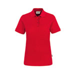Hakro Damen-Poloshirt CLASSIC rot Piqué-Poloshirt aus 100 % Baumwolle