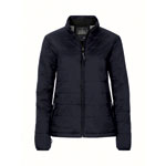 Hakro Damen-Loft-Jacke Regina No 251 schwarz atmungsaktive Isolationsjacke mit Micro Rip Stop und Wattierung