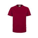 Berufsbekleidung T-Shirts HAKRO T-Shirt 'performance', weinrot,